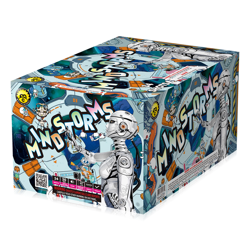 Mindstorm 34 strzały 500G ciasto MC570