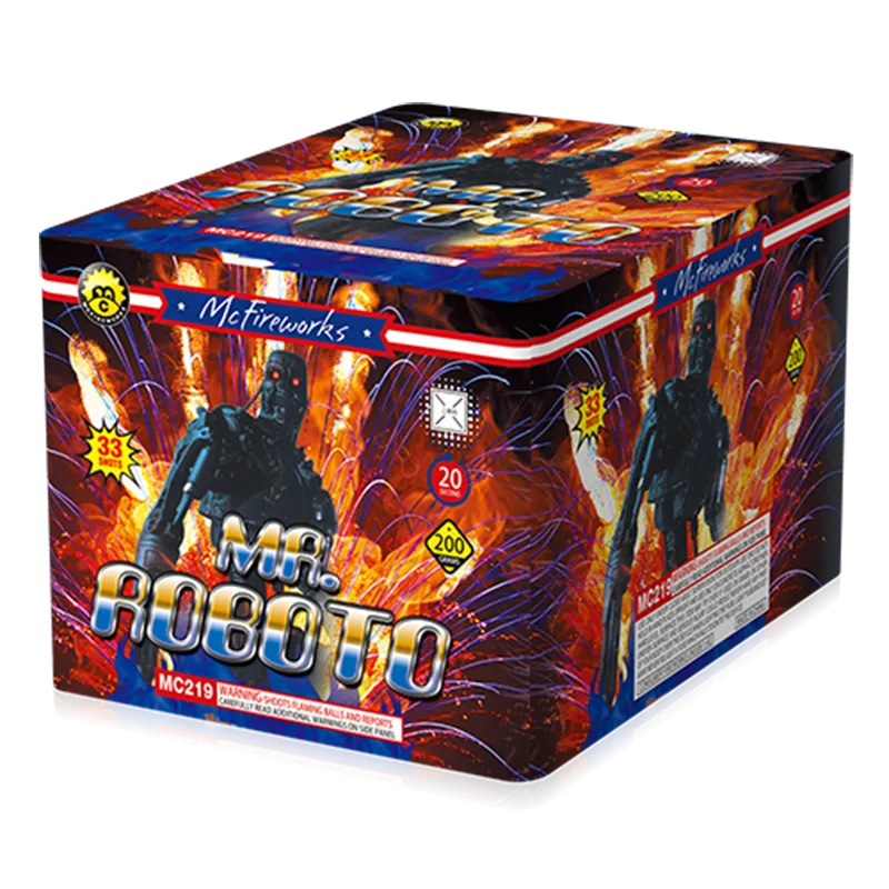 Mr. Roboto 33 strzały 200 g ciasto MC219