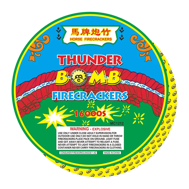 16000s Thunder Bomb Finecrackers MC1212