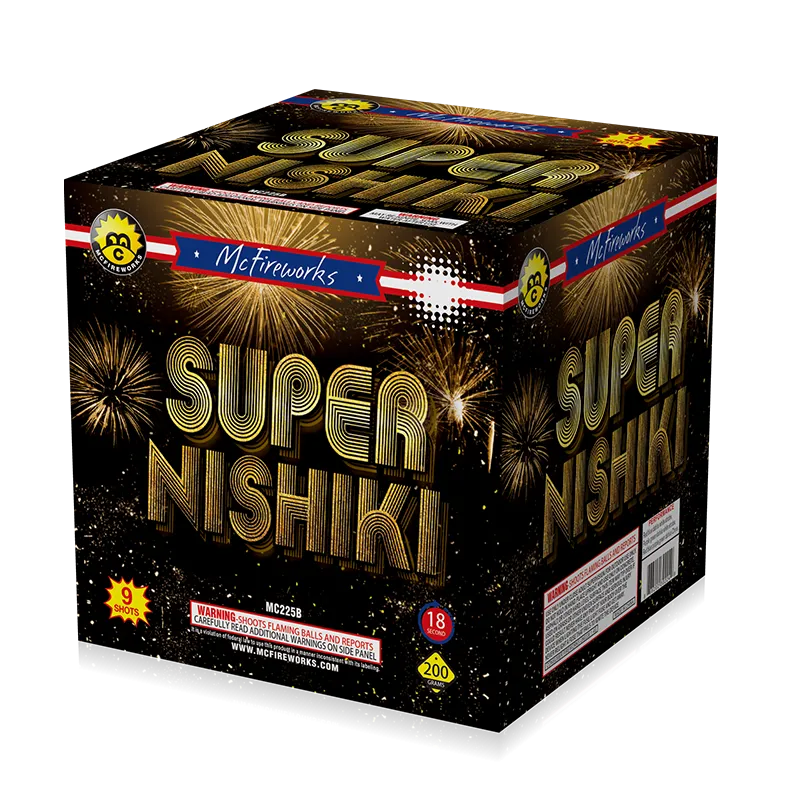 Super Nishiki 9 strzałów 200 g ciasto MC225B
