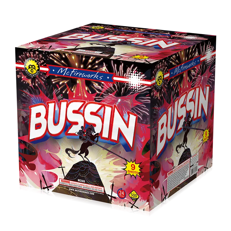 Bussin 9 strzałów 500G ciasto MC569