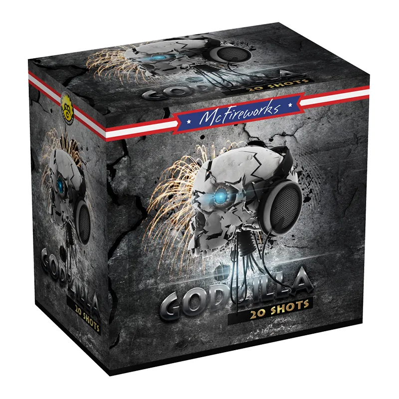 Godzilla 20 strzałów pleśni ciasto ZF1008