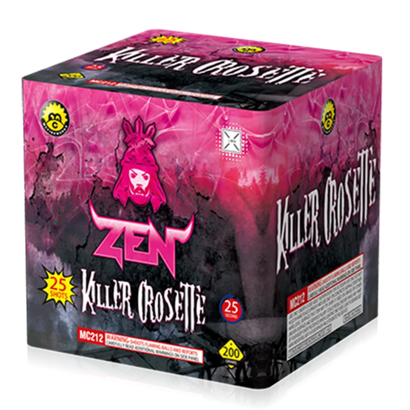 Killer Crossette 25 strzałów 200 g ciasto MC212