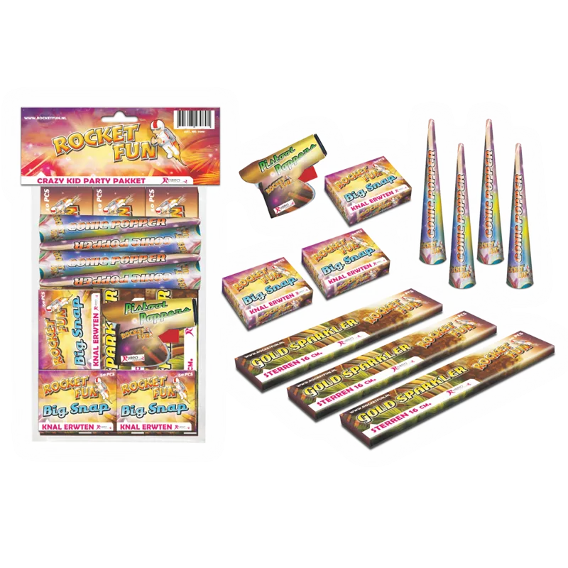 Crazy Kid Party Pack Asortment F1 MC1505