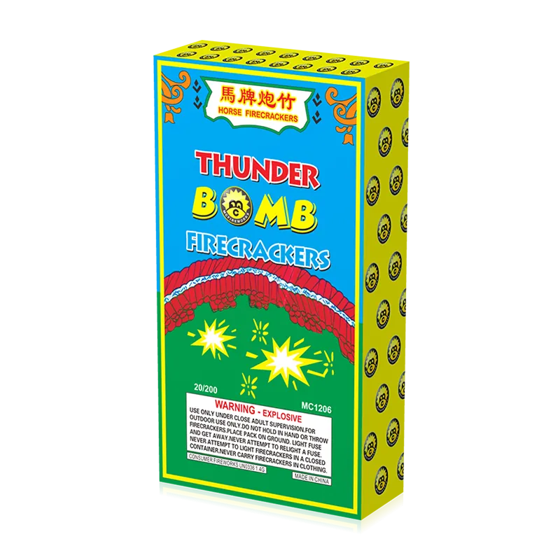 200s Thunder Bomb Finecrackers MC1206