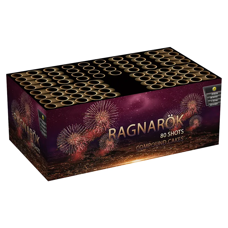 Ragnarök 80 strzałów złożone ciasto ZF0026